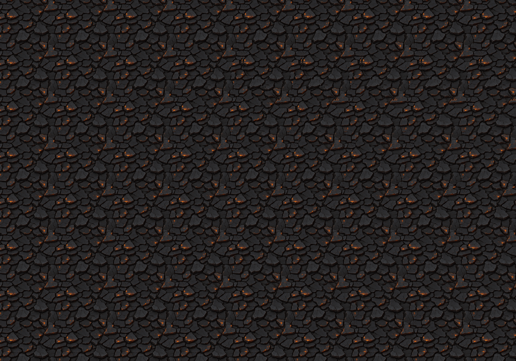 Black Flame Stillness autostereogram practice image