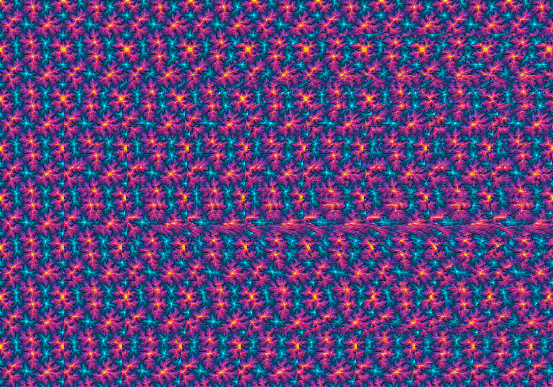 Resonant Field autostereogram practice image